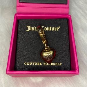 crown heart charm